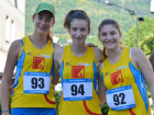Beatrice Foresti, Alice Rota e Alessandra Caslini - CDS Allieve Campioni d'Italia