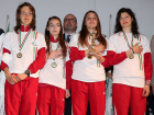 Federica Zenoni, Viola Taietti, Marta Zenoni, Isabella Cornelli -Campioni d'Italia Staffetta Cross 
